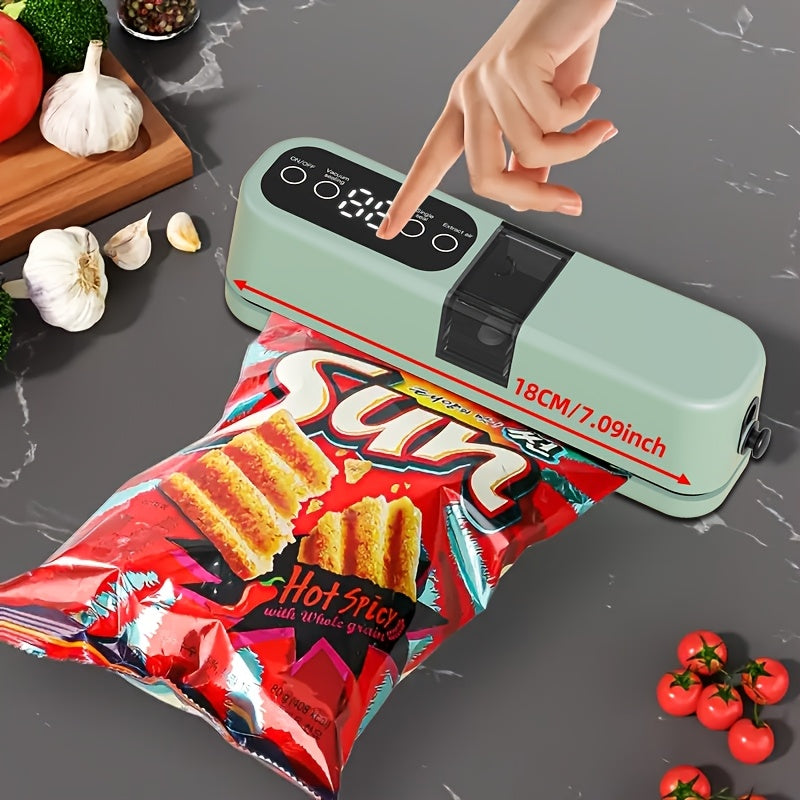 Uy va tashqarida foydalanish uchun ikkita suv bilan portativ USB qayta zaryadlanadigan avtomatik vakuum yopishtiruvchi