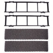 Aseptik havo konditsioneri filtri, oson o'rnatiladigan tutqich bilan, allergiyaga qarshi, yuqori samaradorlik, 1 yoki 2 dona