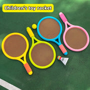 Kids Outdoor Sports Set for Ages 3-6 Kids Plastic Badminton and Tennis Racket with Ball