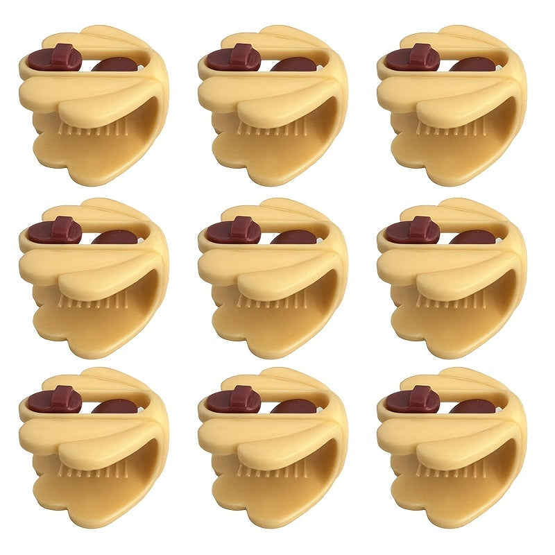 Set of 9 Green Quilt Clips Non-Slip Bed Sheet Fasteners Easy Press Installation