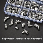 60pcs M6 M8 M10 Straight Elbow Grease Nozzles Pump Fittings