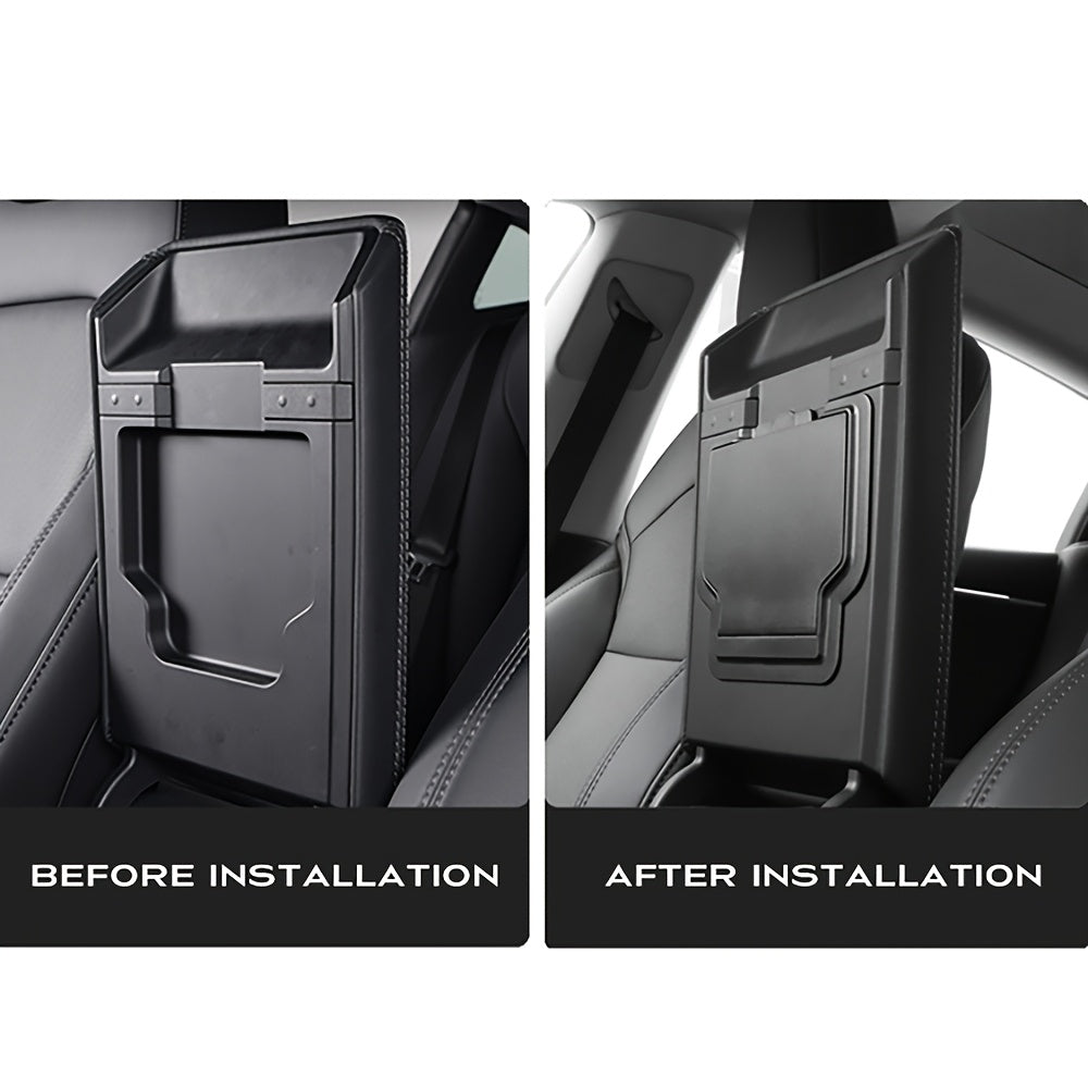 Tesla Model 3 va Y uchun avtomobil ichki markaziy konsol quloqchinli saqlash qutisi to'plami