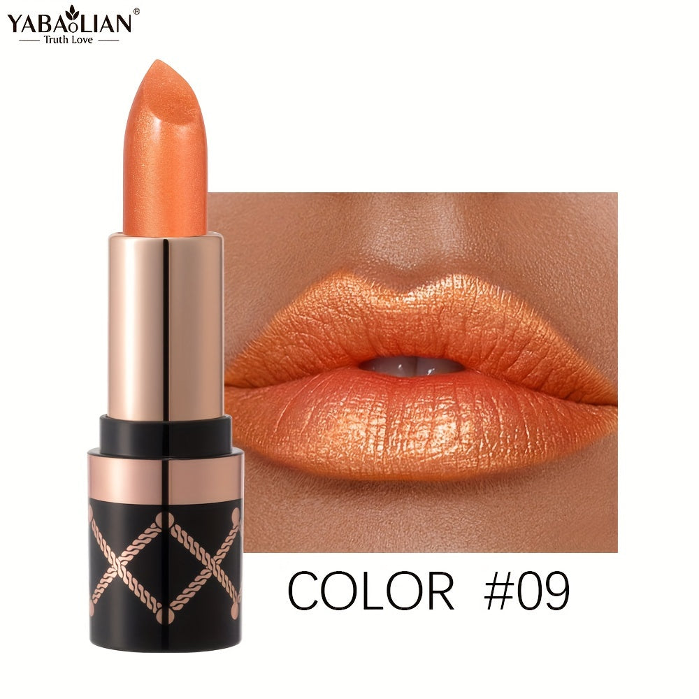 Set de labiales para mujer 12 tonos mate metálico con brillo duradero regalo