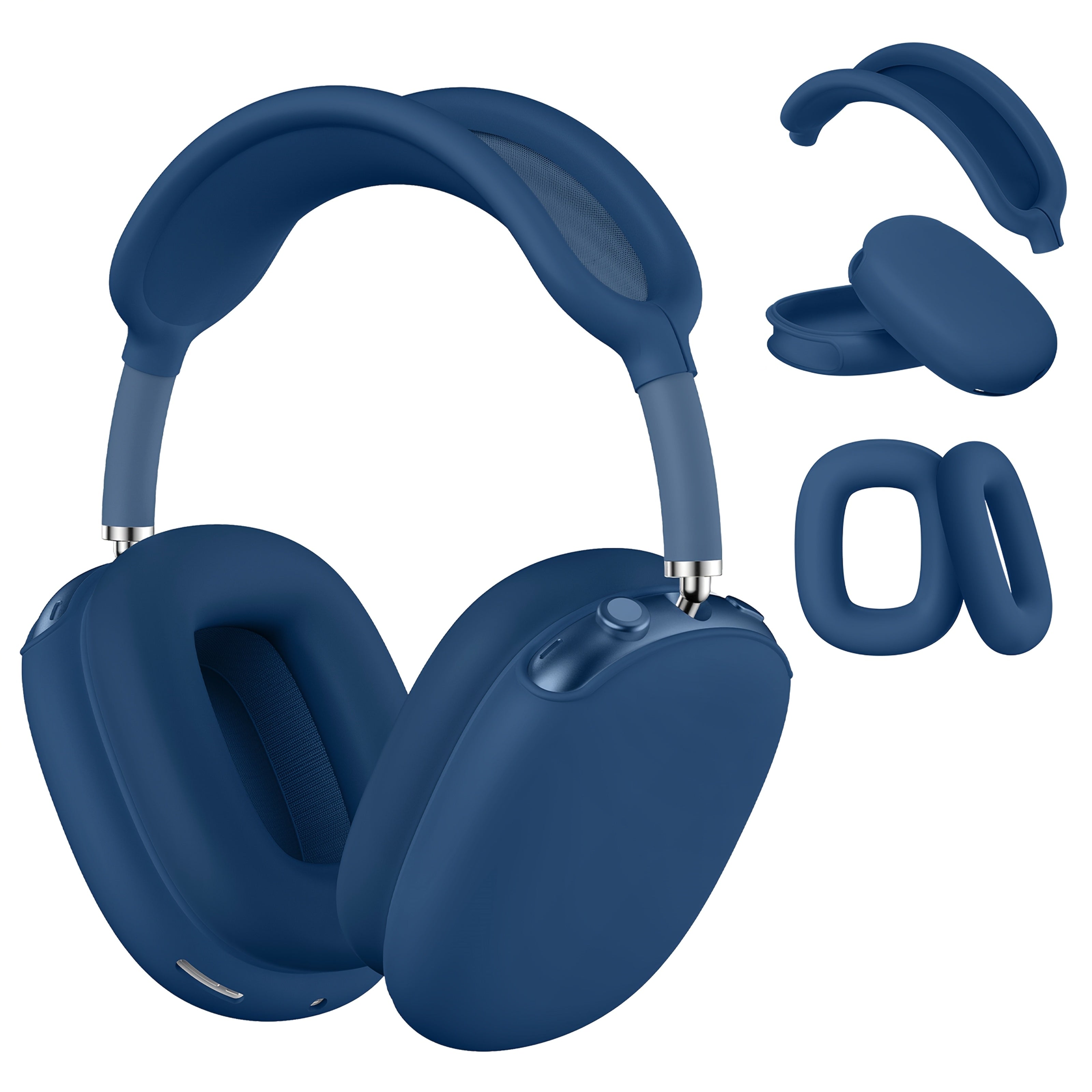 Fundas de silicona para auriculares AirPods Max antirayaduras, a prueba de polvo y golpes, en varios colores