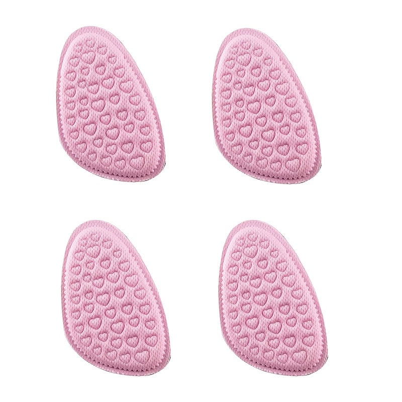 Women's Memory Foam Forefoot Pads Non-Slip Half Insoles for High Heels