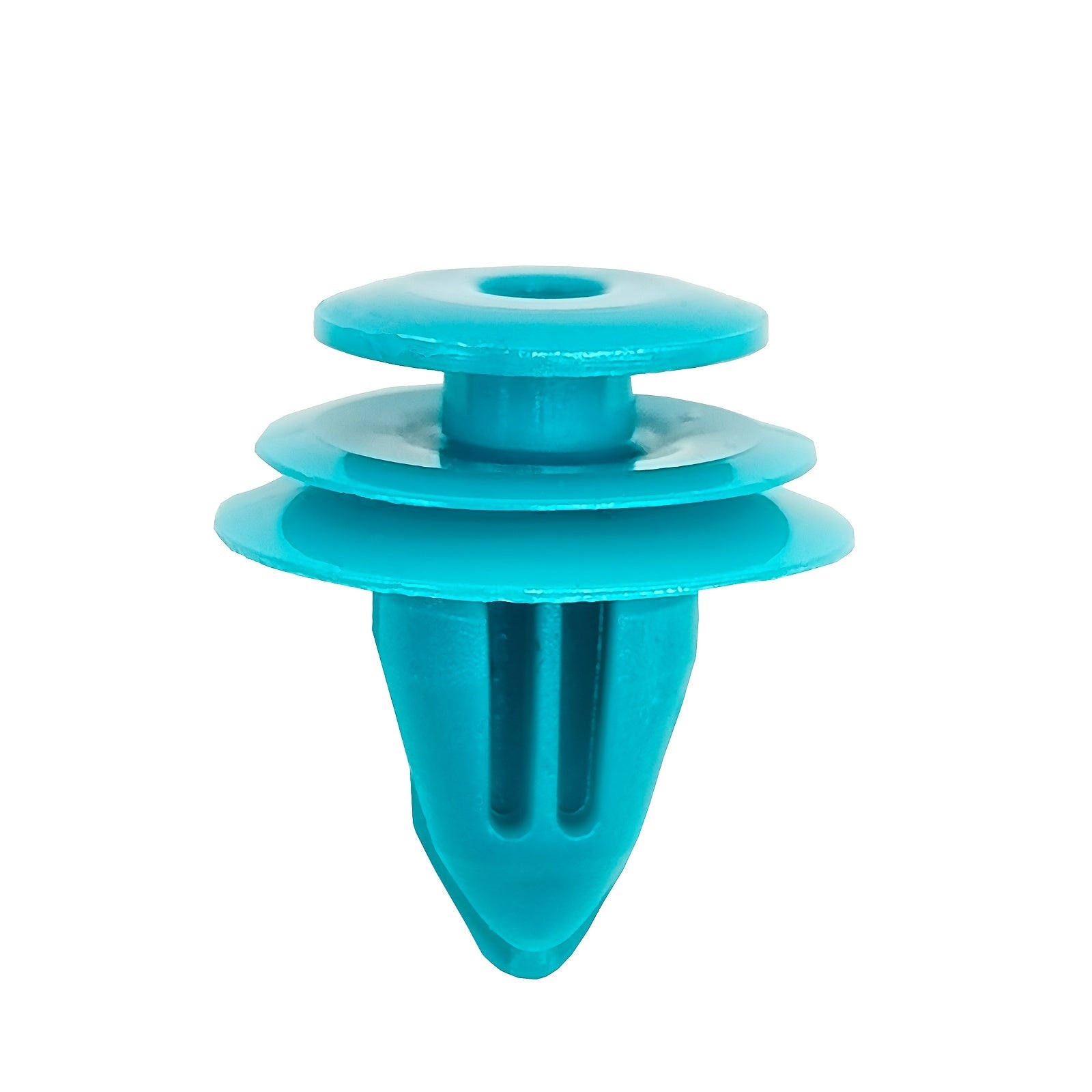 50 Pcs Car Door Panel Clips White Green Plastic Fasteners for Bumper Trim