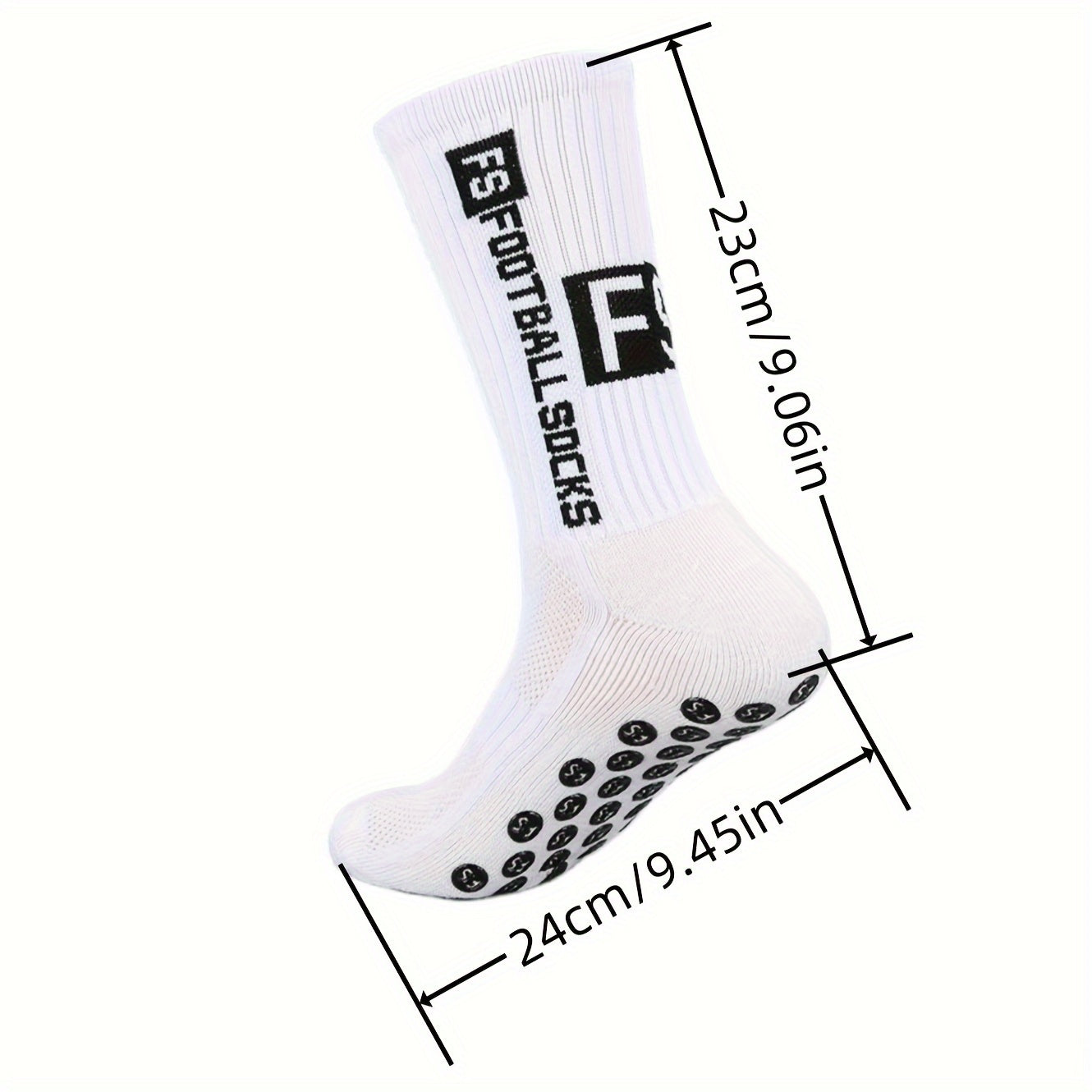 Sportswear Set for Men and Women Includes Non-Slip Socks Calf Sleeves Backpack Headband and Sports Tape for Soccer Yoga Outdoor Activities