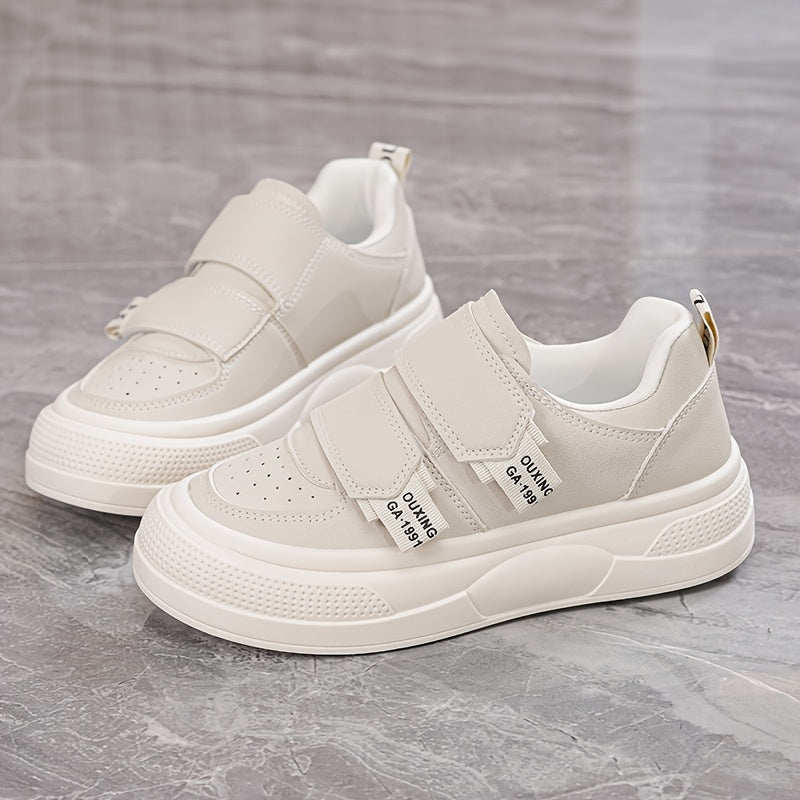 Women's Casual Sneakers Low Top Round Toe All-Season Black