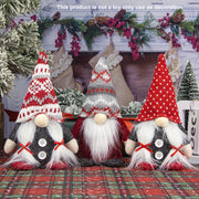 Adorno de gnomo nórdico sin rostro para árbol y decoración del hogar