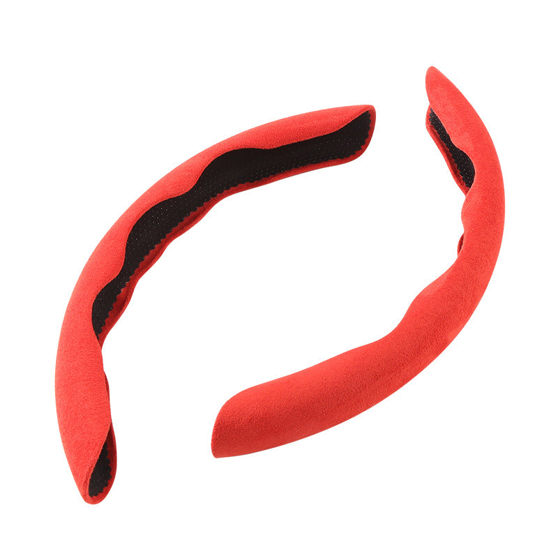 Avtomobilingizning ko'rinishini universal anti-slip karbon tolali rul qopqog'i bilan yaxshilang!