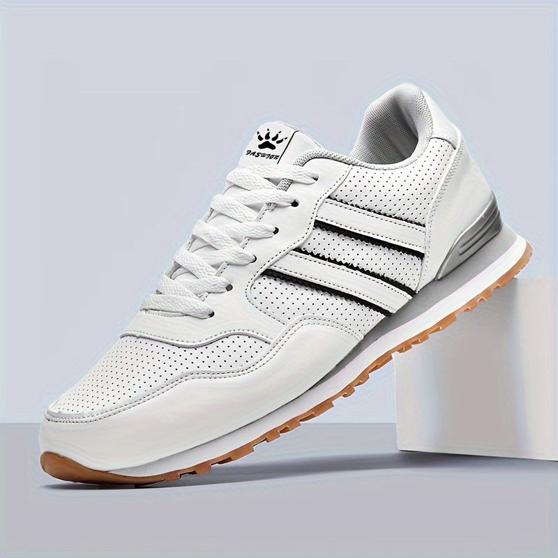 Мужские низкие кроссовки для бега с нескользящей шнуровкой для путешествий и спортзала