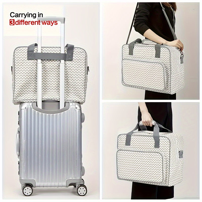 Portable Sewing Machine Organizer Large Capacity Storage Shoulder Strap Travel Tote