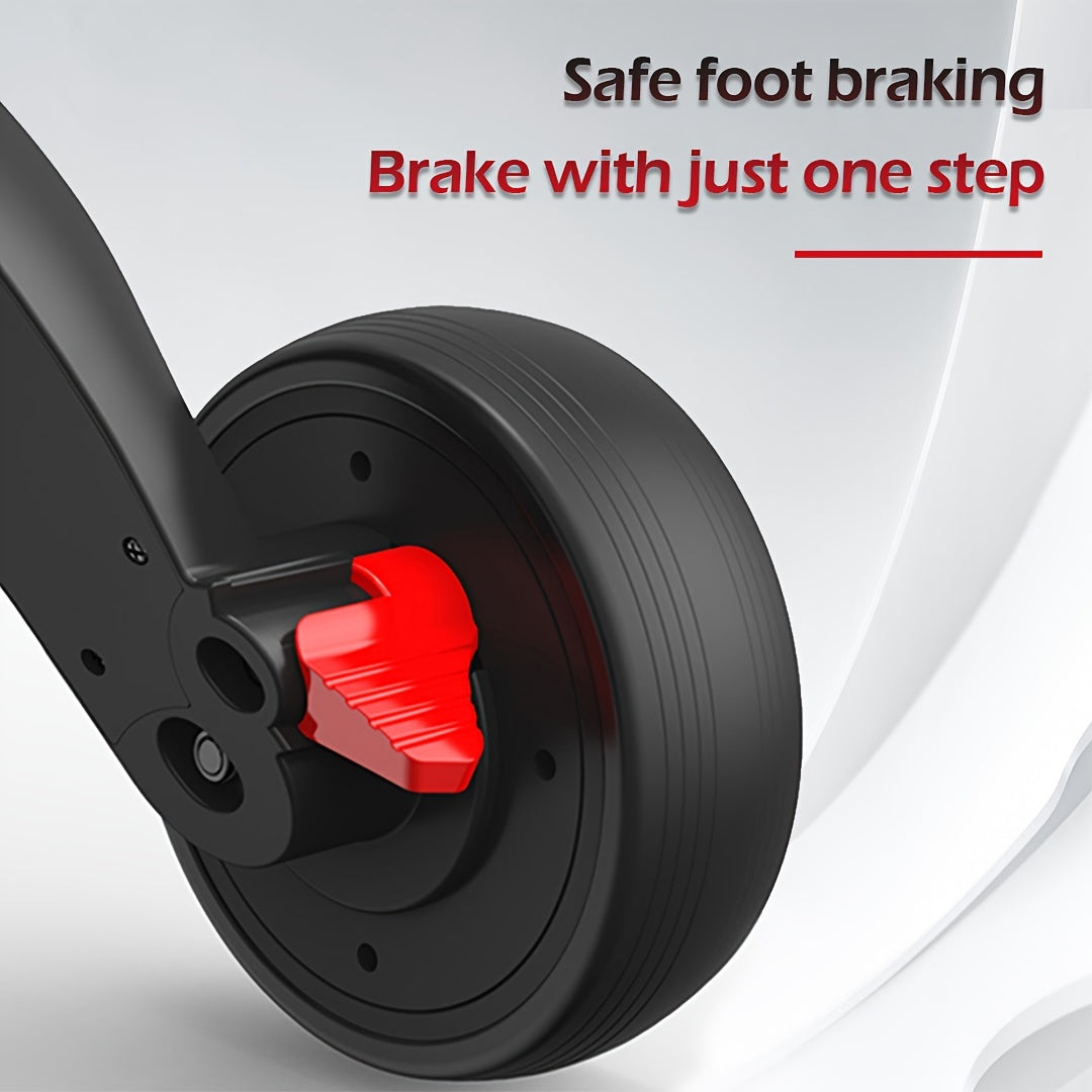 Toddler Tricycle for Ages 10 Months to 4 Years Foldable Stroller with Push and Fold Feature Gray