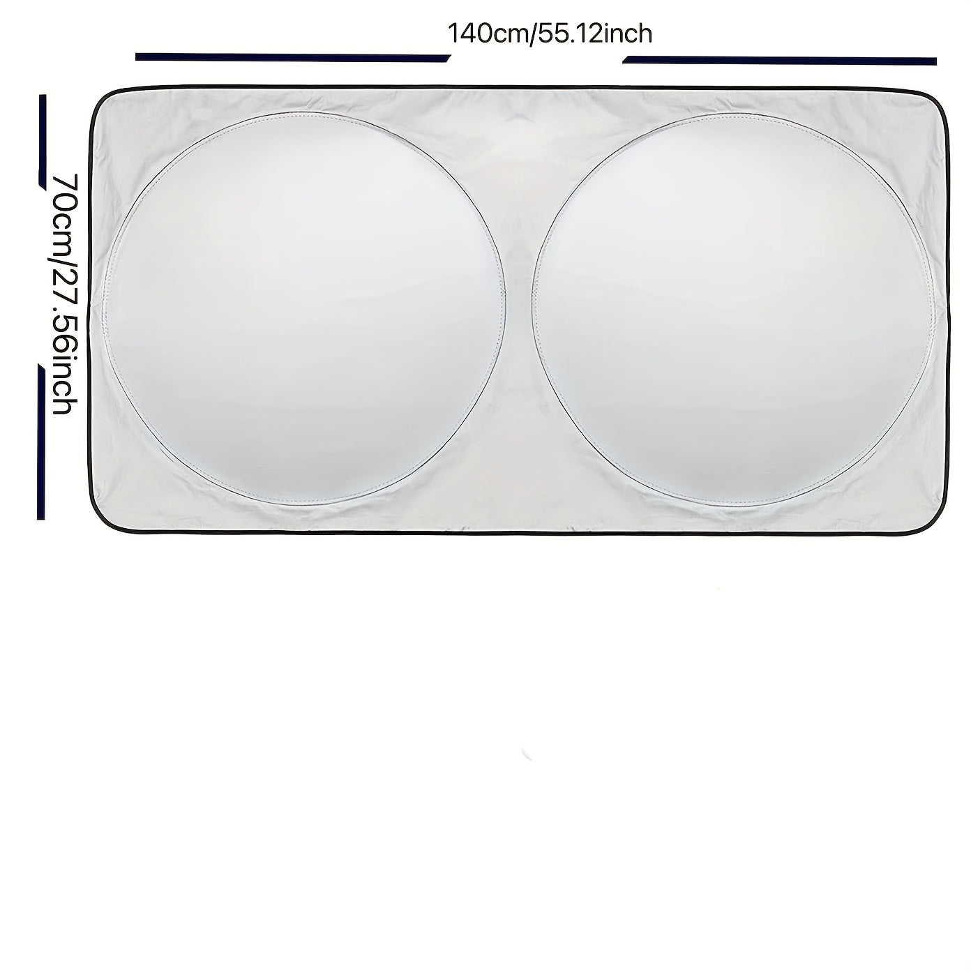 Universal Car Windshield Visor Heat Insulation Interior Protection Roll-up