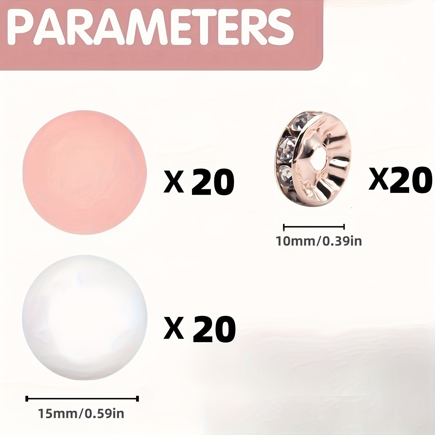 60 ta mustahkam rangli dumaloq silikondan yasalgan toshlar va tekis toshlar to'plami, marjonlar, bilakuzuklar, kalit zanjirlari va zargarlik buyumlari yaratish uchun mukammal. DIY zargarlik yasash uchun ideal aksessuarlar.