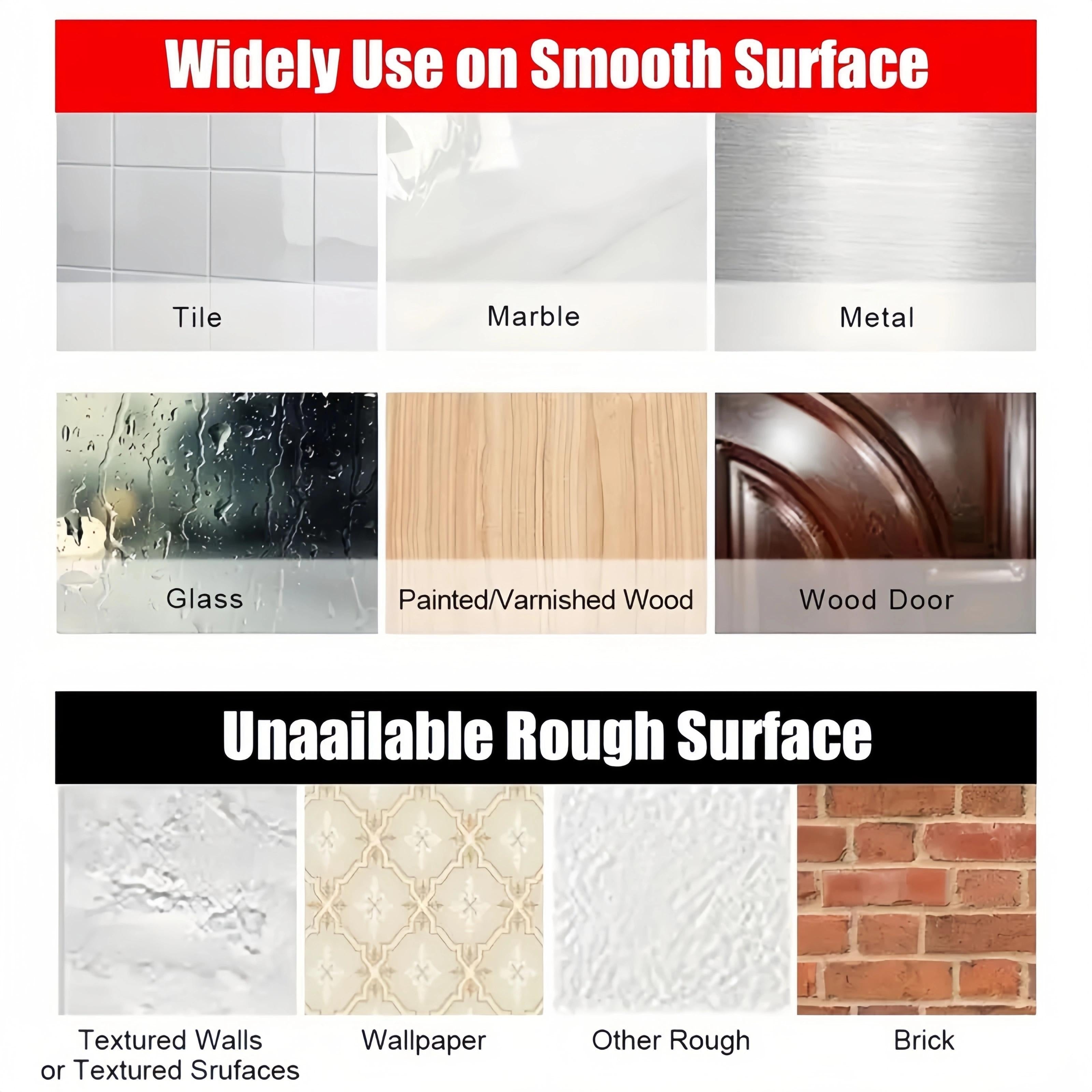 Razor Holder Stainless Steel Bathroom Organizer Rustproof Clear