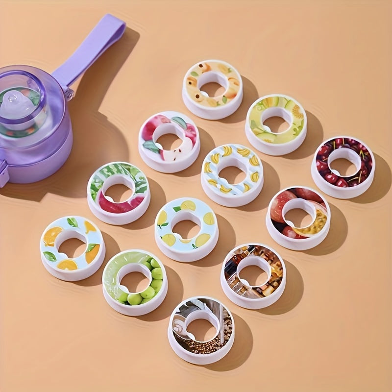 Anillos de extracto de sabor a fruta para agua, perfumados, 2/3/5 piezas, cambia el olor