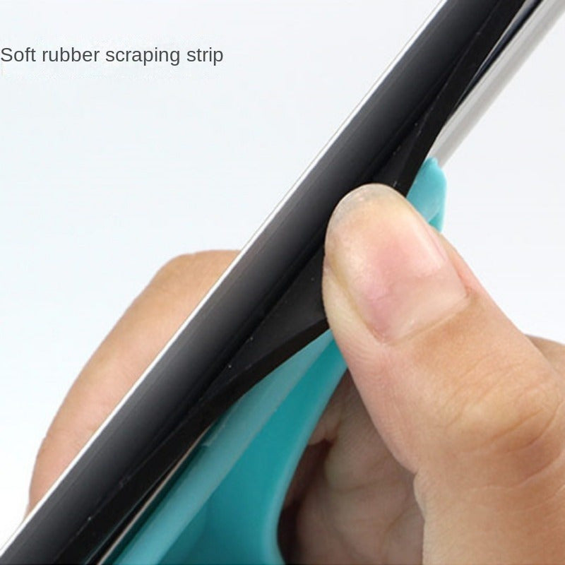 Mustahkam Silikon Shisha Qaychi: Iz qoldirmaydigan, Oson tozalanadigan, Oshxona, Hammom, Yashash xonasi va Tualet uchun ko'p maqsadli asbob