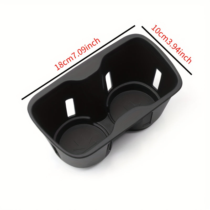 Universal Car Center Console Cup Holder Anti-Slip Shock-Absorbing Beverage Holder