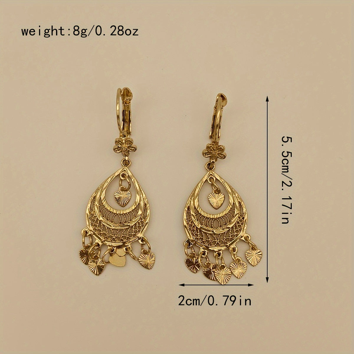 Zarif Oltin Yurak Qisqichbaqa Tushirish Muntazami - To'ylar, Partiyalar va Har Kunlik Glam uchun Mukammal Vintage Ilhomlangan Bo'sh Dizayn. Ushbu go'zal Boho Zargarlik To'plami, ayollar uchun Muntazami va Muntazami bilan ko'rinishingizni to'ldiring.