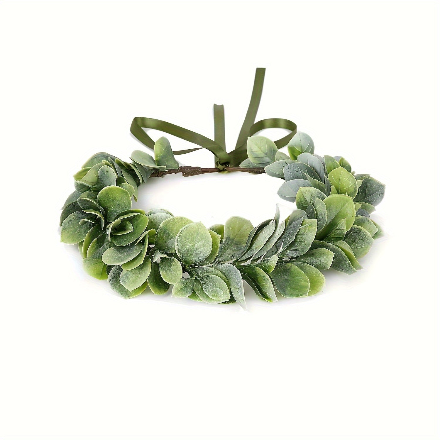 Artificial Baby's Breath Flower Crown Headband Floral Headpiece for Weddings Parties Festivals