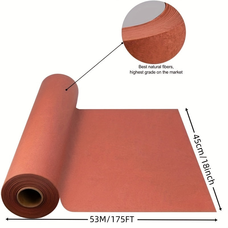 Pink Butcher Paper Roll 45.72cmx170' Food Safe for Smoking Grilling Baking