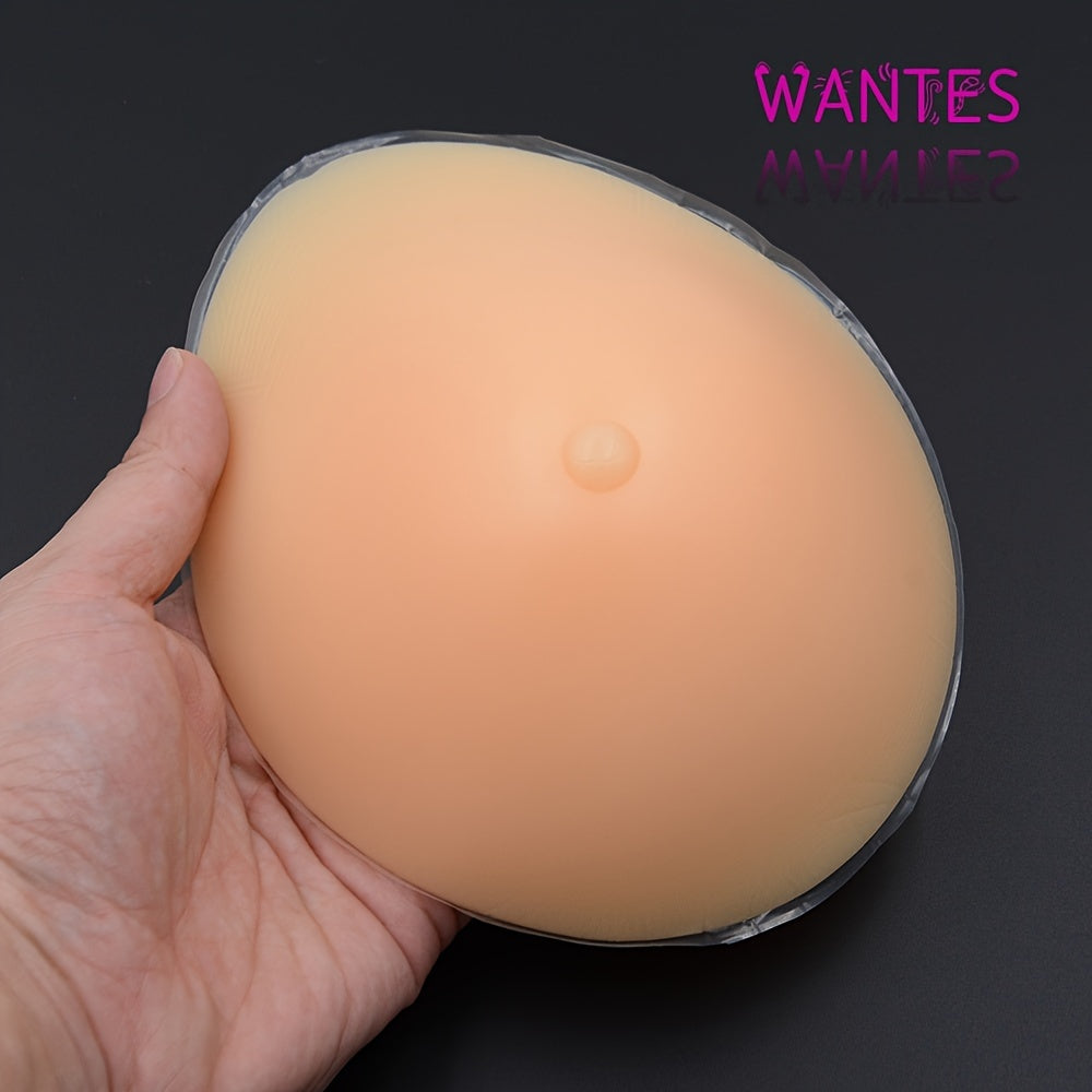 Silicone Breast Prosthesis Soft Skin Tone Post-Surgery Support Cosplay Single Piece