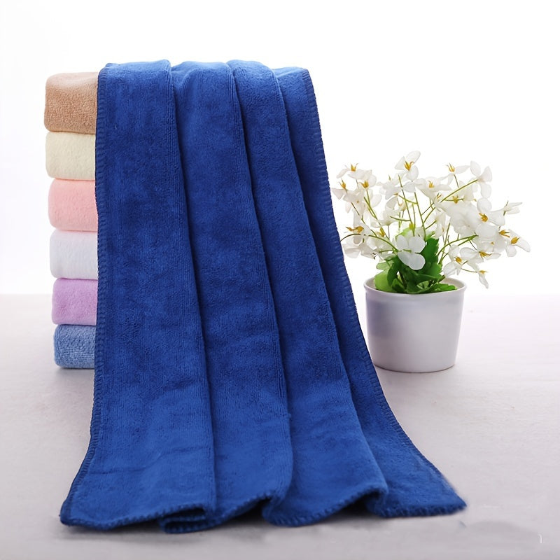 Microfiber Bath Towel Quick Dry Absorbent Spa Home Cloud Pattern