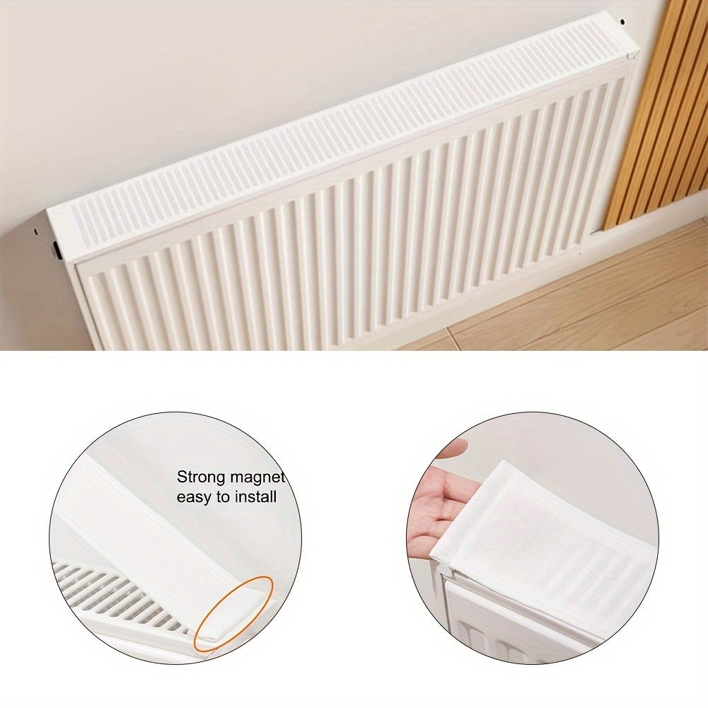 Fabric Radiator Dust Cover 10cm Wide Scratch-Resistant Home Heater Protector