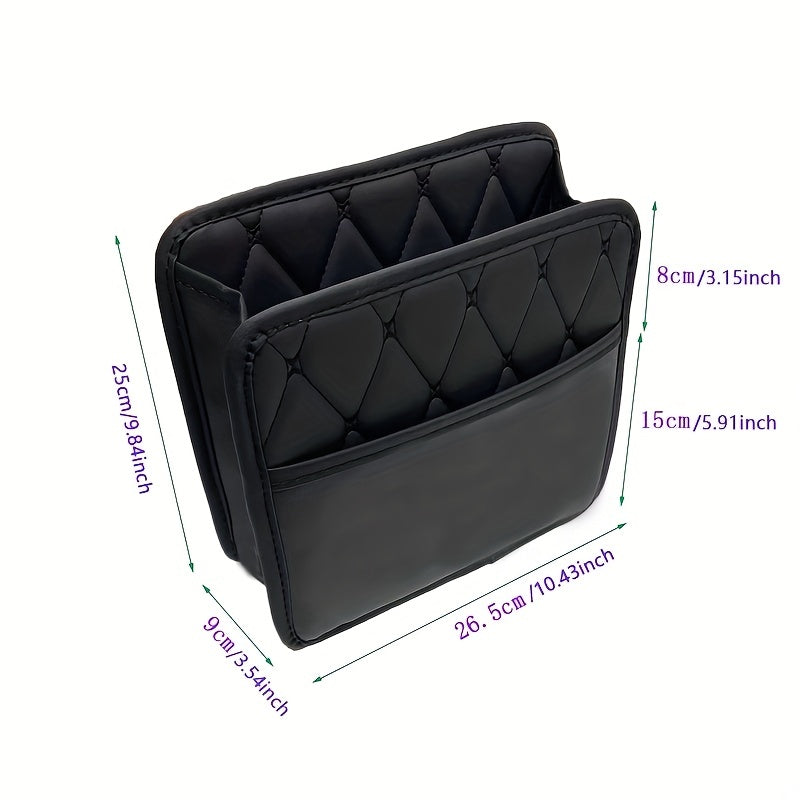 Многофункциональный органайзер для хранения на спинке автомобильного сиденья, подвесная сумка, большой объем