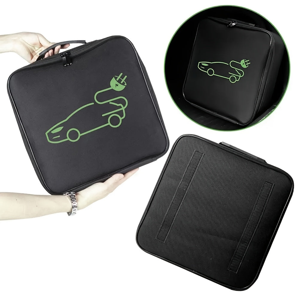 Portable EV Charger Cable Organizer Bag for Electric Vehicle Cables