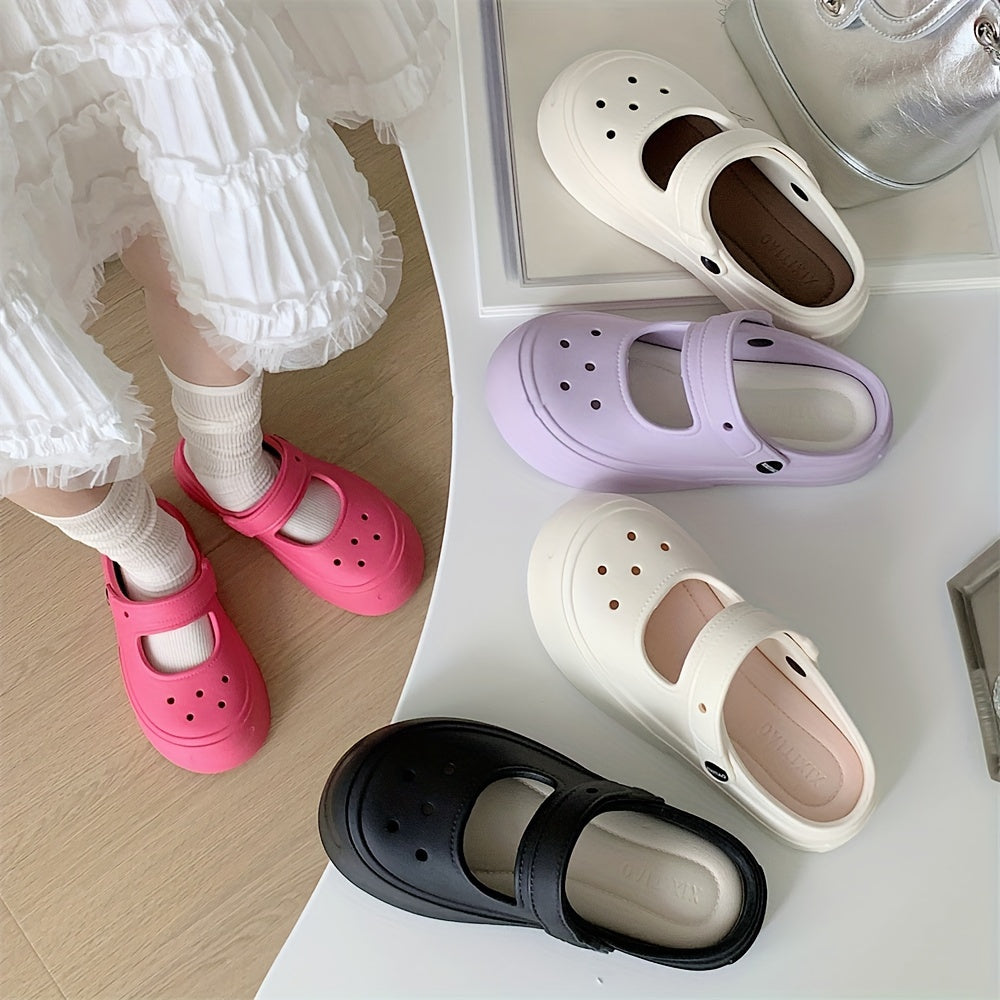 Women's EVA Slip-On Clogs Summer Sandals Ventilated Lightweight Outdoor Shoes