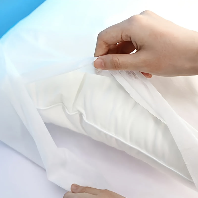 Disposable Thickened Pillowcases 10/20 Pack Non-woven Breathable Travel Dirt Isolation