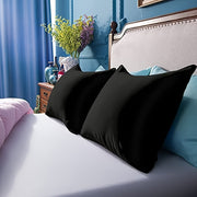 Double-Sided Summer Silk Pillowcase with Viscose Core, Smooth and Silky Feel