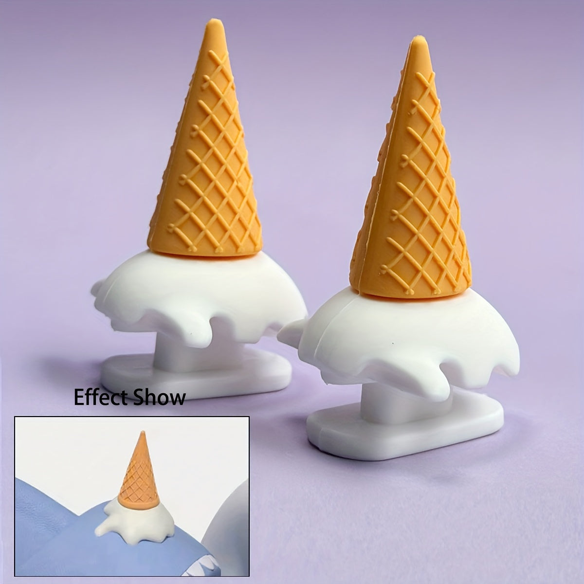 Kattalar uchun PVC shlyapa charms – Panda, baliq, fin, shark, qulupnay, muzqaymoq aksessuarlari