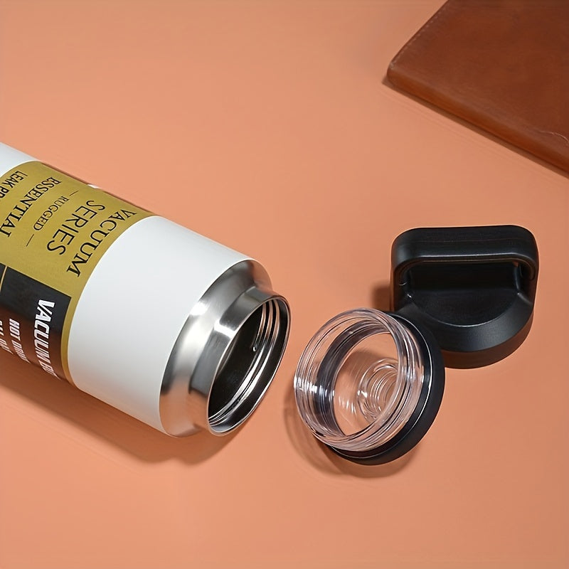 1100ml Insulated Metal Water Bottle with Handle Leak-Proof BPA Free