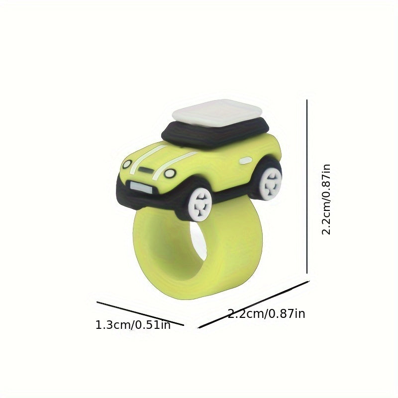 Universal Car Interior Decoration Central Control Button Cover Ring Silicone Car Interior Accessory