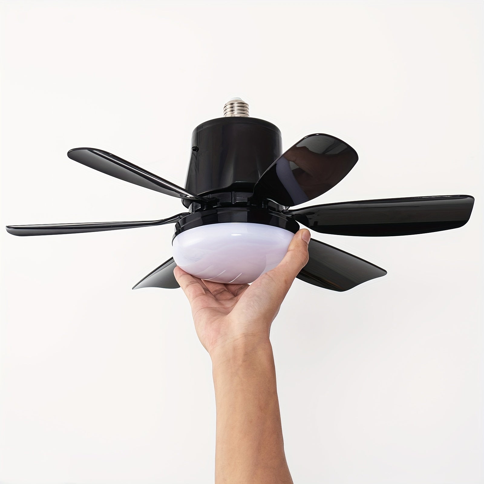 46.99cm LED Commercial Ceiling Fan with 3-Speed, 3 Colors, Dimming, Remote