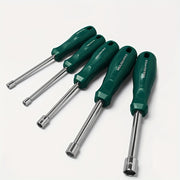 Manual Socket Wrench Set for Hex Screws 6-12mm, Durable Steel