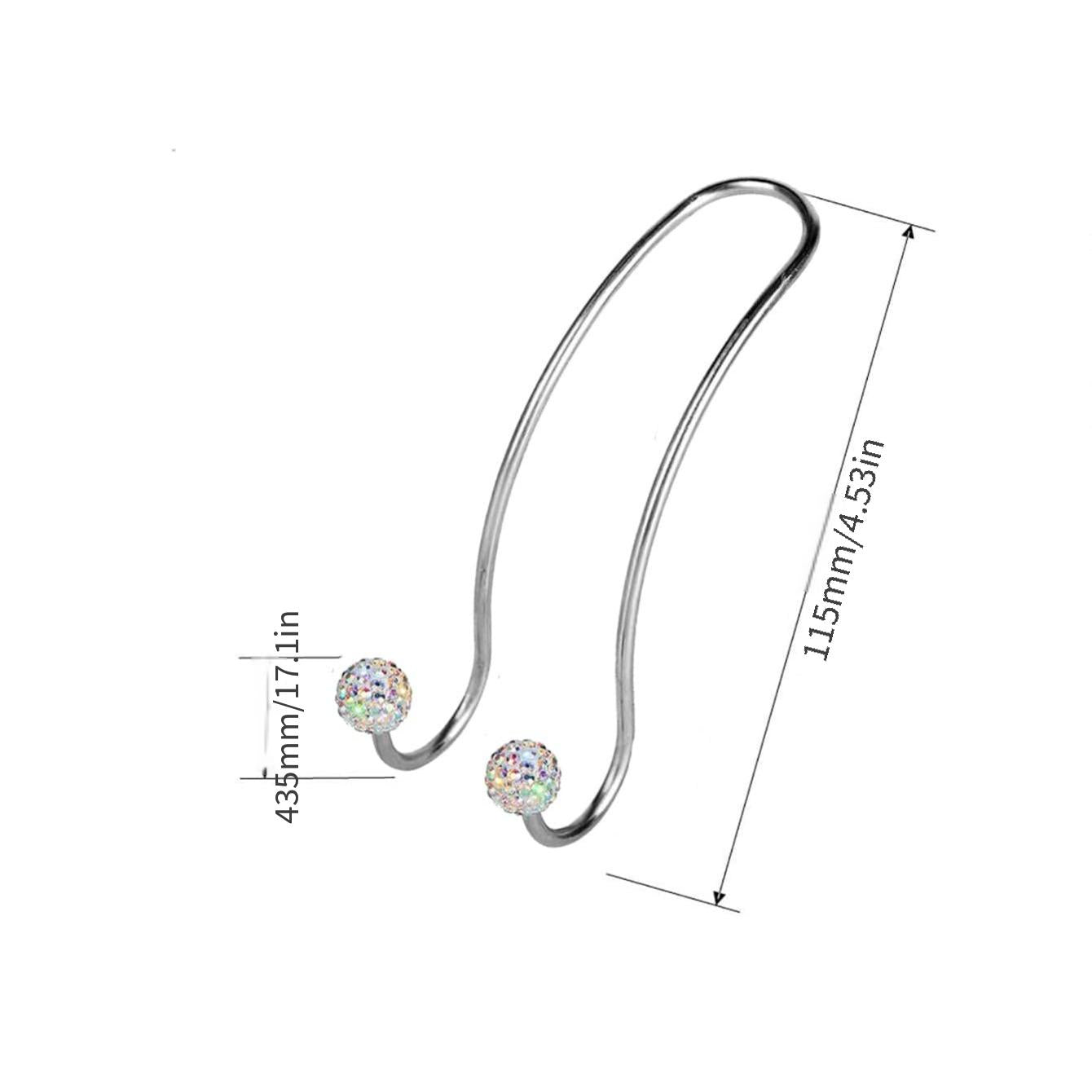 Car Seat Stainless Steel Storage Hook for Vehicles Durable Organizer