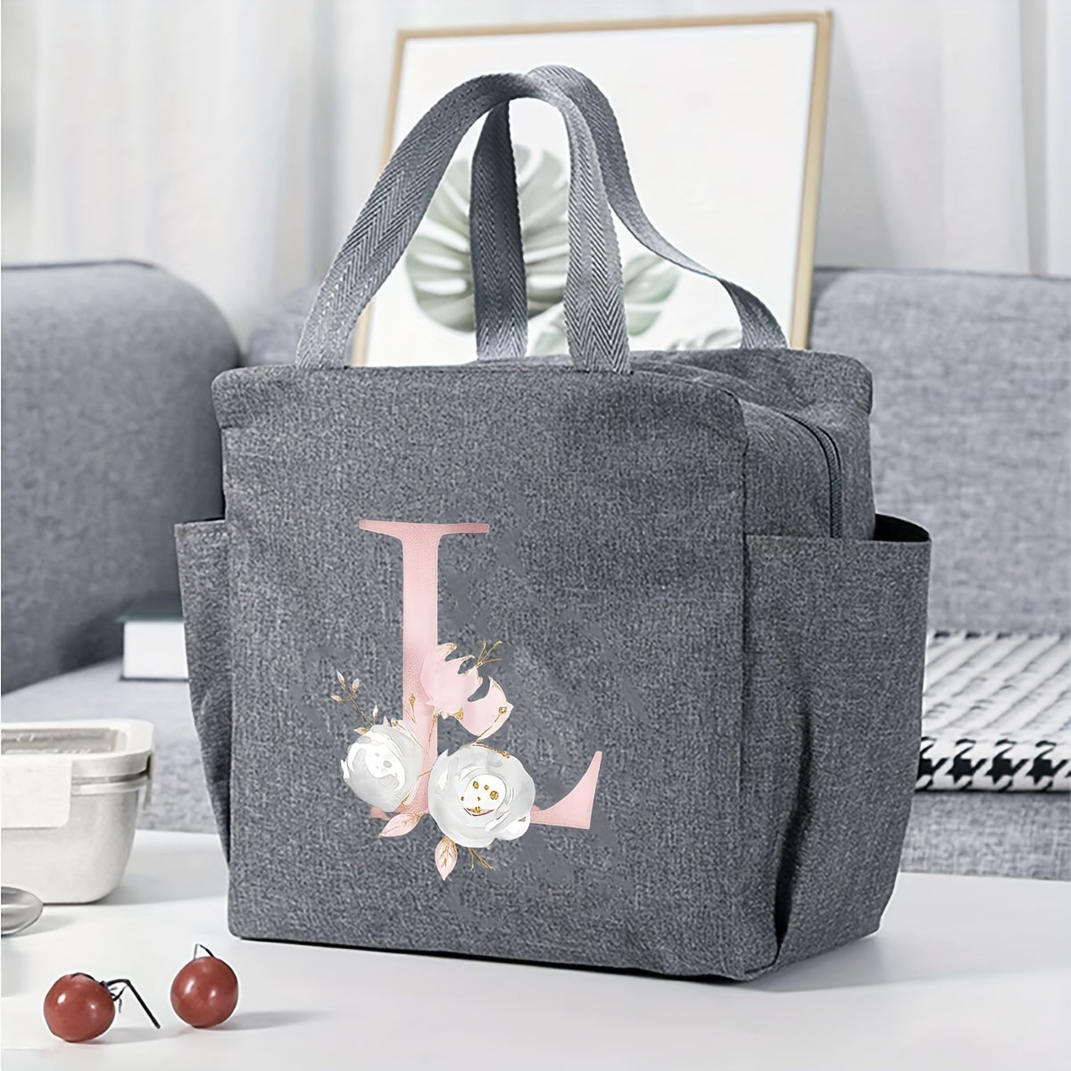 Очаровательная мультяшная сумка для обеда - прочная, утепленная полиэстеровая коробка для обеда, идеально подходящая для школы, работы, кемпинга и пикников, идеальна для возвращения в школу и весенних развлечений.