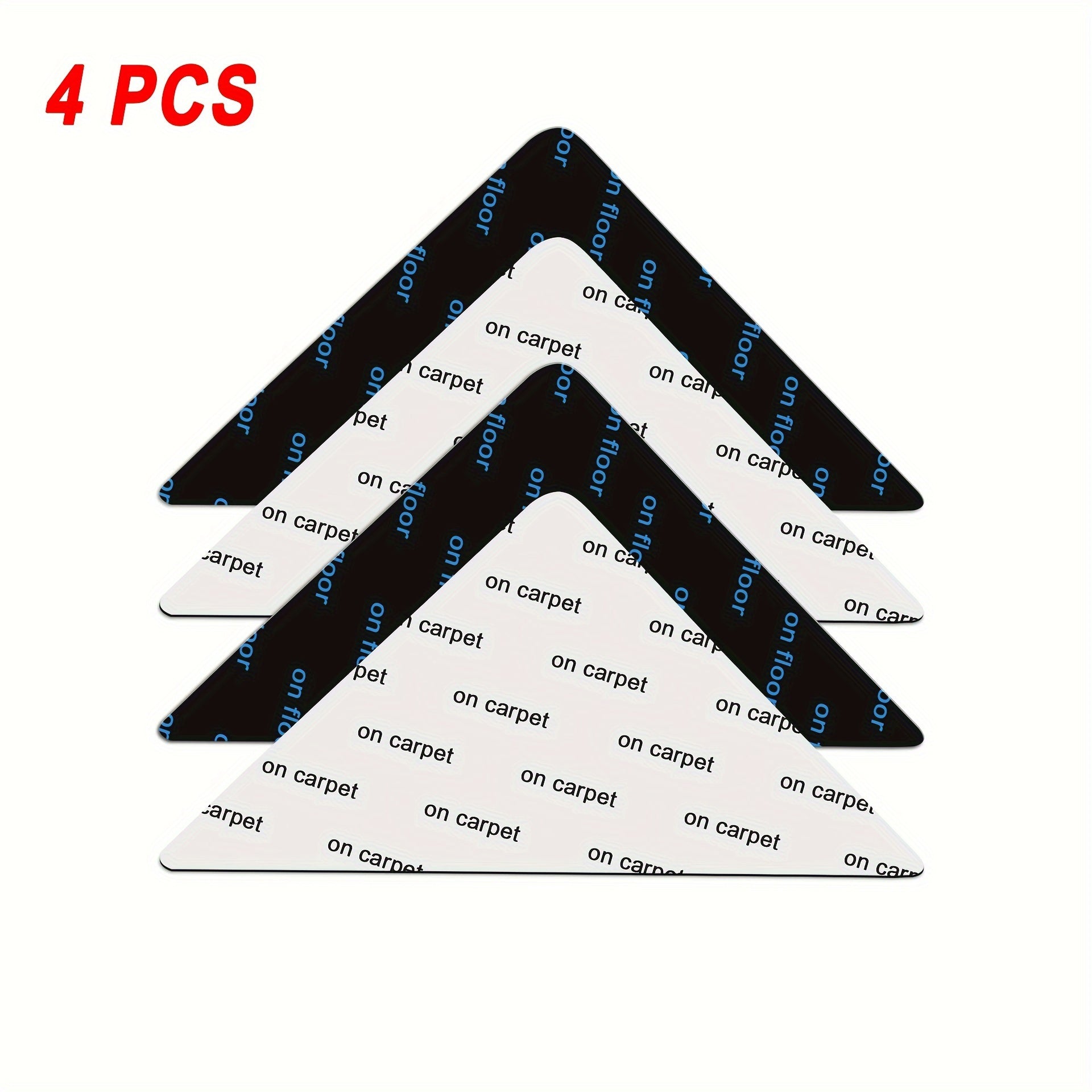 Black And White Carpet Retainer 4/8/12/16/20 Inch Non-Slip Floor Tile Mat