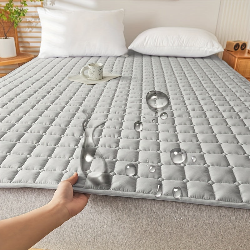 Waterproof Diaper Pad Cover Quilted Mattress Protector Breathable and Easy to Clean