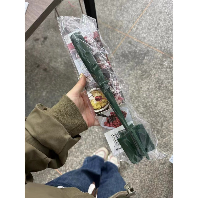 Nylon Kitchen Scraper Heat-Resistant BPA-Free Odorless Handheld Chopper