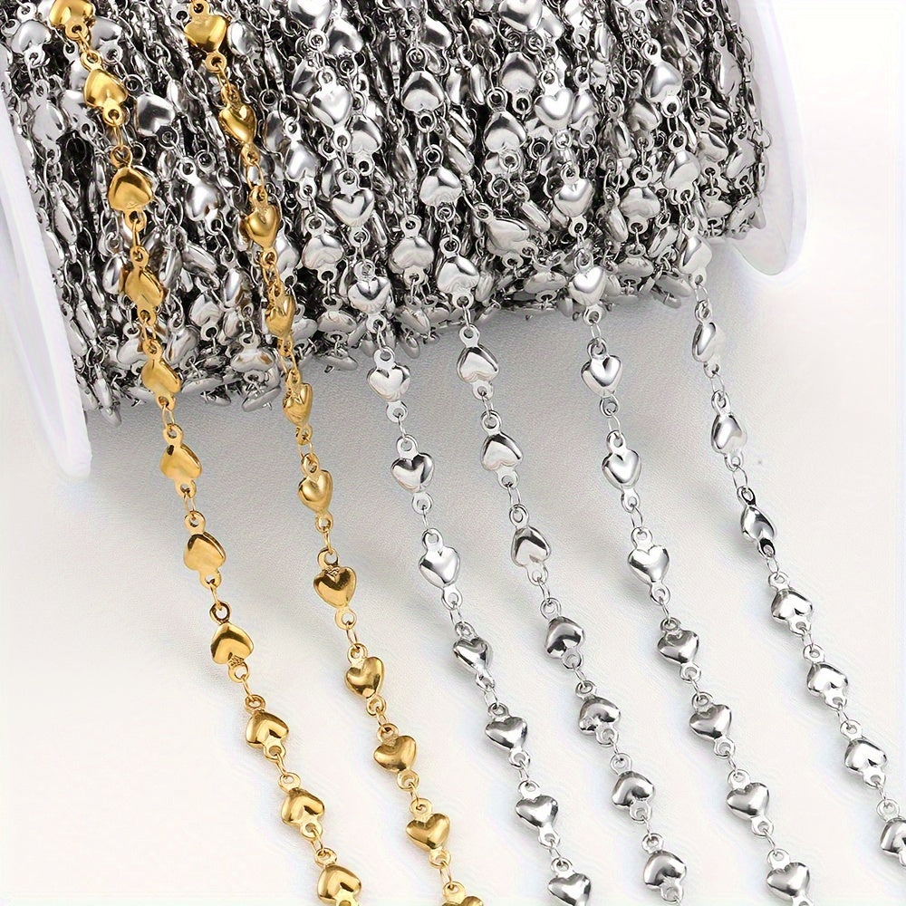 Stainless Steel Jewelry Chain 1 Meter Long for Jewelry Making