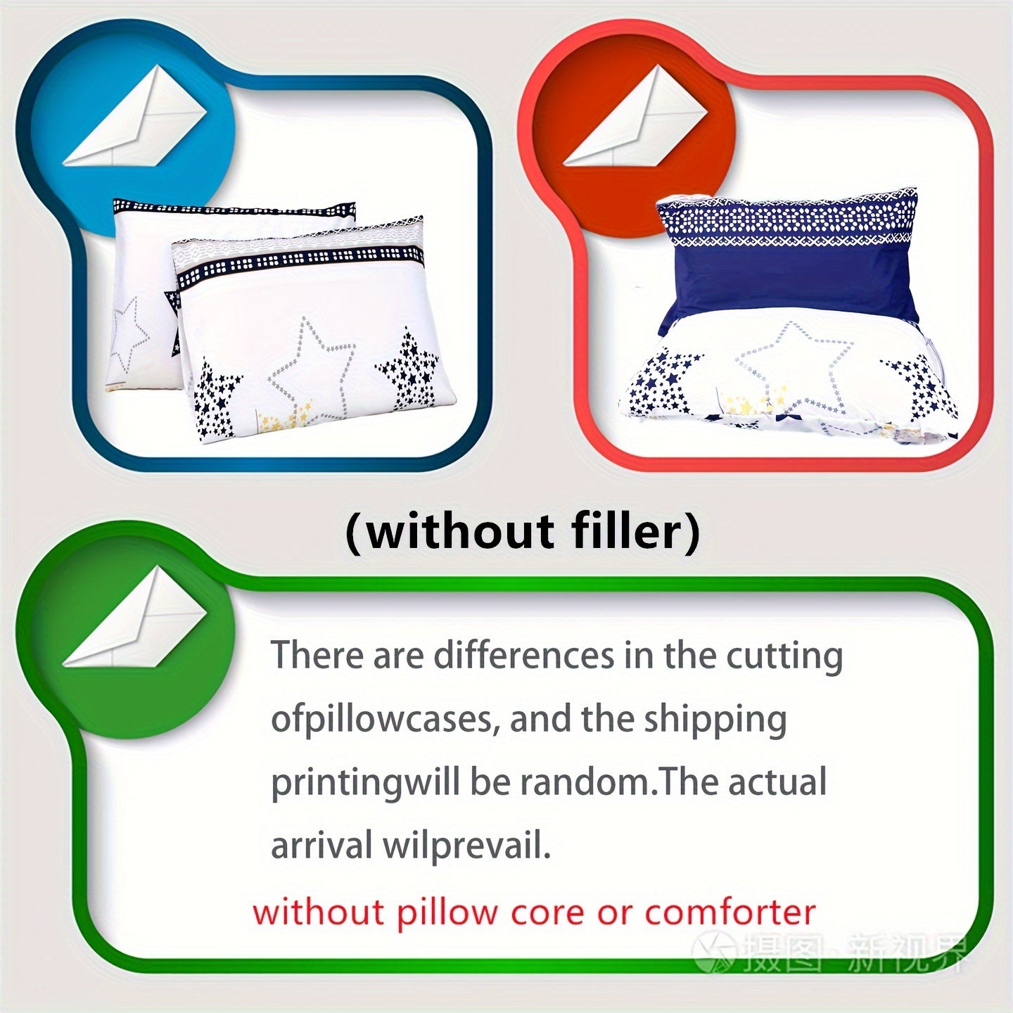 Conjunto de ropa de cama con estrella geométrica y gráfico de líneas, 3 piezas, sábana ajustable y fundas de almohada