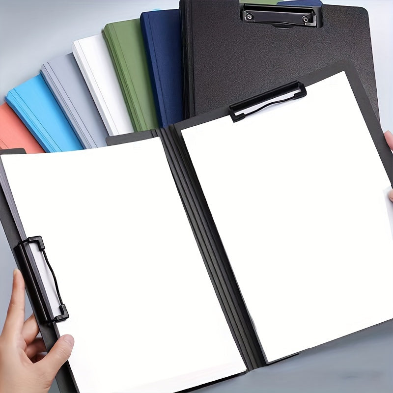 A4 Plywood Color Double Clip Folder for Documents