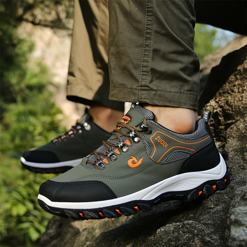 Men's Hiking Shoes Breathable Non-Slip Arch Support Casual Outdoor Shoes