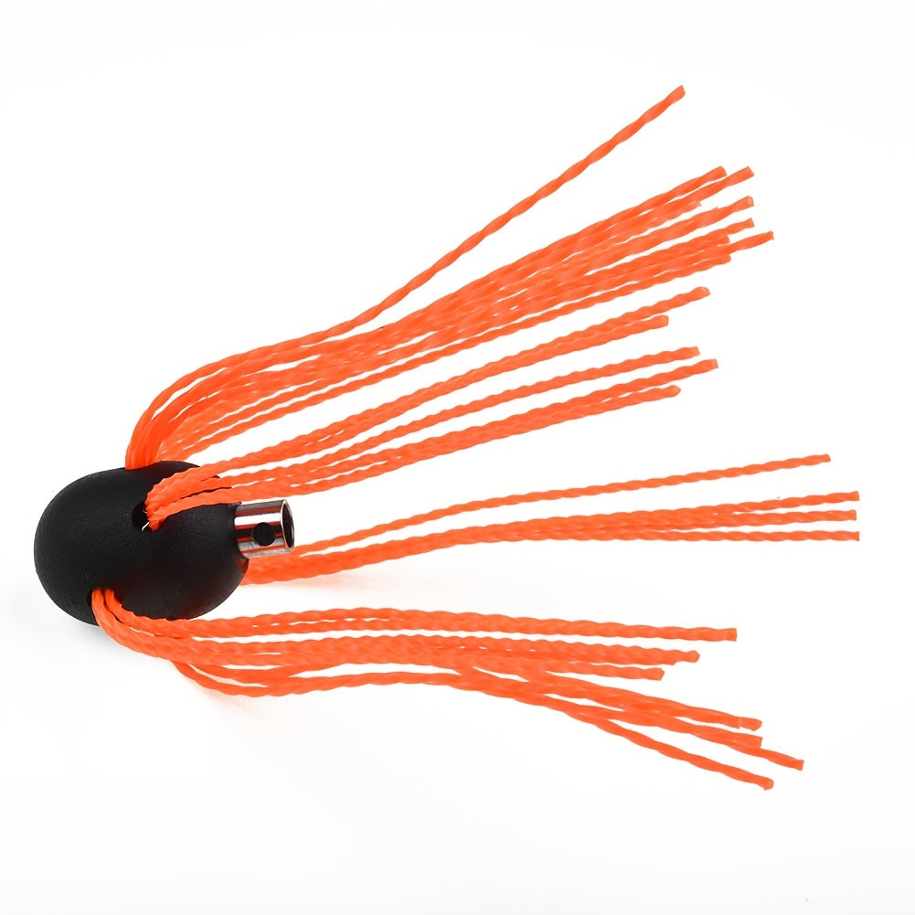 Nylon Brush Head with Reinforced Chimney Brush and Chrome-Plated Chuck Converter