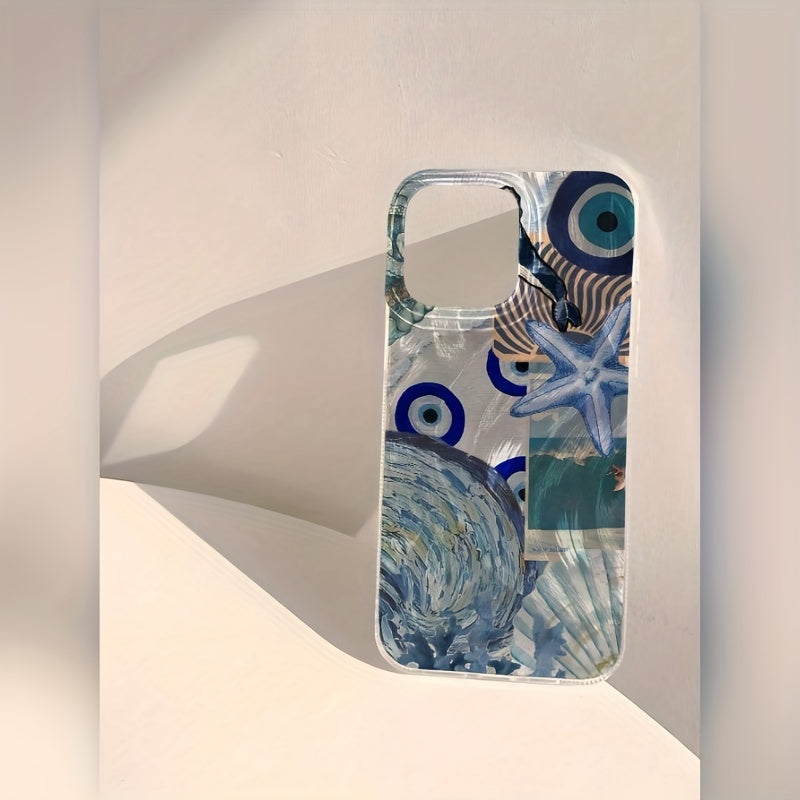 Feather Yarn Design Acrylic Phone Case for Apple Mobile Phones